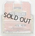 2017 GREENLIGHT HEAVY DUTY TRUCKS S8 【FORD F-350 RAMP TRUCK with 1965 SHELBY COBRA 427 S/C】 RED-BLACK/RR