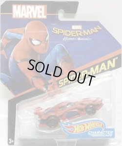 画像1: 2017 HW MARVEL 【"SPIDER-MAN HOMECOMING" SPIDER-MAN】　RED/PR5 (2017 CARD)