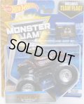 2017 MONSTER JAM includes TEAM FLAG! 【MONSTER MUTT ROTT WEILER】 BLACK (MJ DOG POUND)