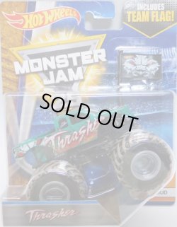 画像1: 2017 MONSTER JAM includes TEAM FLAG! 【THRASHER】 GREEN