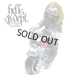 画像1: HELLS DEPT 2017 【IMMORTAN JOE FIGURE with HONDA MONKEY (ハンドペイント)】 レジン製 （送料サービス適用外）