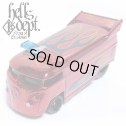 画像1: HELLS DEPT 2017 SHO Pinstriping 【VOLKSWAGEN DRAG BUS with BAR (カスタム完成品)】RED/RR(送料サービス適用外）