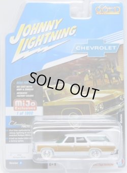 画像1: 2017 JOHNNY LIGHTNING - CLASSIC GOLD COLLECTION MIJO EXCLUSIVE 【1973 CHEVY CAPRICE ESTATE】 WHITE/RR (WHITE LIGHTNING)