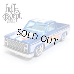 画像1: HELLS DEPT 2017 【'83 CHEVY SILVERADO MONOEYE CHASSIS with SKULL (カスタム完成品)】　RACE TEAM BLUE/RR （送料サービス適用外）