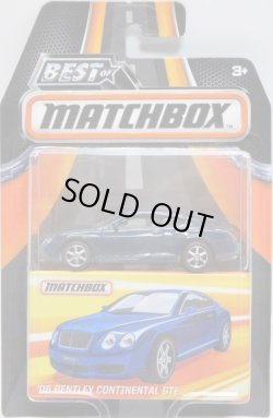 画像1: 2017 BEST OF MATCHBOX 【'06 BENTLEY CONTINENTAL GTE】 DK.BLUE