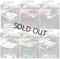 画像1: 2017 "FORZA MOTOR SPORT" 【6種セット (7種の内のCHASEを除く6種）】('09 FORD FOCUS RS/McLAREN P1/BMW M4/LAMBORGHINI HURACAN  LP 610-4/'13 SRT VIPER/AMC JAVELIN AMX)