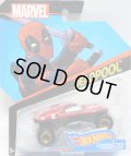 2017 HW MARVEL 【DEAD POOL】　RED/BLOR