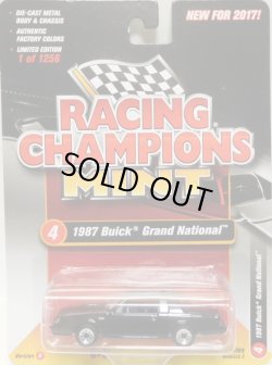 画像1: 2017 RACING CHAMPIONS MINT COLLECTION R2A 【1987 BUICK GRAND NATIONAL】 BLACK/RR (1256個限定)