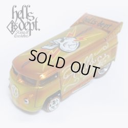 画像1: HELLS DEPT 2017 - BOO Pinstriping 【VOLKSWAGEN DRAG BUS (カスタム完成品)】 ORANGE/RR(SKULL)  （送料サービス適用外）