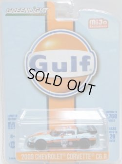 画像1: 2017 GREENLIGHT MIJO EXCLUSIVE 【"GULF" 2009 CHEVROLET CORVETTE C6.R】 LT.BLUE-ORANGE-BLACK/RR