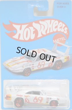 画像1: 2017 TARGET EXCLUSIVE RETRO STYLE【'69 DODGE CHARGER DAYTONA】 WHITE/5SP 