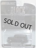 2017 GREENLIGHT BLACK BANDIT SERIES18 【1939 CHEVROLET PANEL TRUCK】 FLAT BLACK/RR