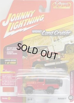画像1: 2017 JOHNNY LIGHTNING - CLASSIC GOLD COLLECTION R4B 【1980 TOYOTA LAND CRUISER】 RED-BLACK/RR