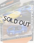 2018 MAISTO - EXOTICS 【PORSCHE 918 SPYDER】 MET.BLUE/RR