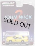 2018 GREENLIGHT HOLLYWOOD SERIES 19 【2006 FORD CROWN VICTORIA】 YELLOW/RR (JOHN WICK 2) 
