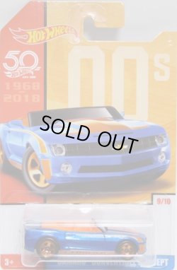 画像1: 2018 HW 50th THROWBACK 【CAMARO CONVERTIBLE CONCEPT】BLUE/5SP