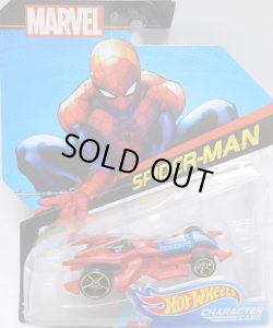 画像1: 2018 HW MARVEL 【SPIDER-MAN】　RED/O5 (2018 CARD)