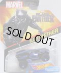 2018 HW MARVEL 【"BLACK PANTHER" BLACK PANTHER】 BLACK(BLUE TAMPO)/BLOR