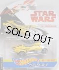 2018 HW STAR WARS CARSHIPS 【NABOO N-1 STARFIGHTER】　YELLOW/5Y (2018 WHITE CARD)