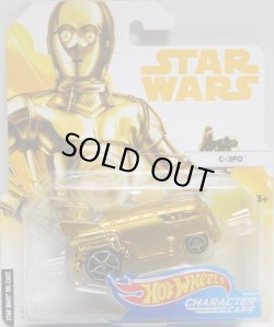 画像1: 2018 HW STAR WARS 【C-3PO】　GOLD/O5 (2018 WHIT-YELLOWE CARD)