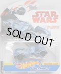 2018 HW STAR WARS CARSHIPS 【THE ADVANCED X1 PROTOTYPE】　BLUEGRAY/PR5 (2018 WHITE CARD)