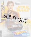 2018 HW STAR WARS 【"Solo : A Star Wars Story" HAN SOLO】　BROWN/FTE2 (2018 WHITE CARD)