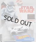 2018 HW STAR WARS 【FIRST ORDER STORMTROOPER】　WHITE/O5 (2018 WHITE CARD)