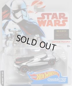 画像1: 2018 HW STAR WARS 【CAPTAIN PHASMA】　SILVER/O5 (2018 WHITE CARD)