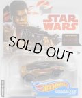 2018 HW STAR WARS 【FINN】　BROWN/PR5 (2018 WHITE CARD)
