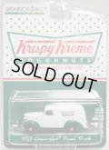 2018 GREENLIGHT BLUE COLLAR COLLECTION S3 【"KRISPY KREME DOUGHNUTS" 1939 CHEVROLET PANEL TRUCK】 WHITE-GREEN/RR 