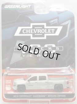 画像1: 2018 GREENLIGHT ANNIVERSARY COLLECTION S6 【2018 CHEVROLET SILVERADO REDLINE EDITION】 LT.GRAY/RR (GREEN MACHINE)