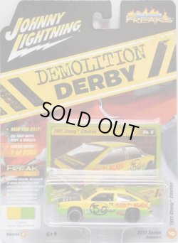 画像1: 2017 JOHNNY LIGHTNING - STREET FREAKS S4 【1981 CHEVY CITATION】 YELLOW/RR (DEMOLITION DERBY)