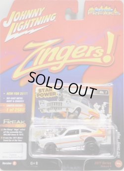 画像1: 2017 JOHNNY LIGHTNING - STREET FREAKS S4 【1972 CHEVY VEGA】 WHITE (ZINGERS!)