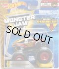 2018 MONSTER JAM includes RE-CRUSHABLE CAR! 【WONDER WOMAN】 SILVER-RED (EPIC ADDITIONS)(2018 NEW LOOK!)