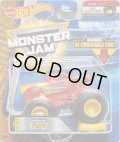 2018 MONSTER JAM includes RE-CRUSHABLE CAR! 【CAROLINA CRUSHER】 RED (EPIC ADDITIONS)(2018 NEW LOOK!)
