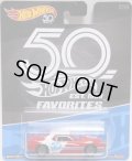 2018 HW 50th FAVORITES 【'71 AMC JAVELIN】 RED-WHITE/RR