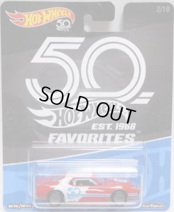 画像1: 2018 HW 50th FAVORITES 【'71 AMC JAVELIN】 RED-WHITE/RR