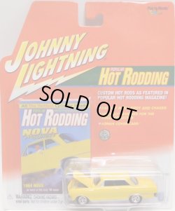 画像1: 2002 JOHNNY LIGHTNING - HOT RODDING 【1964 NOVA】　YELLOW/RR