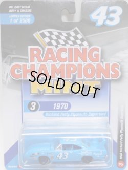 画像1: 2018 RACING CHAMPIONS MINT COLLECTION R1A 【1970 RICHARD PETTY PLYMOUTH SUPERBIRD】 LT.BLUE/RR (2500個限定)