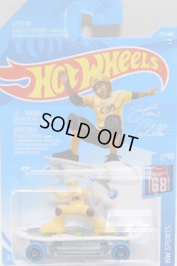 画像1: 【"Steve Caballero" SKATE BRIGADE】 YELLOW-WHITE/DD