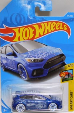 画像1: 【FORD FOCUS RS】 BLUE/PR5