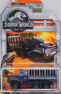 2018 MATCHBOX "JURASSIC WORLD"  【ARMORED ACTION TRANSPORTER】  DK.GRAYPURPLE