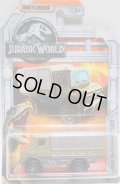 2018 MATCHBOX "JURASSIC WORLD"  【MERCEDES-BENZ UNIMOG U 5020】  PALE BROWN