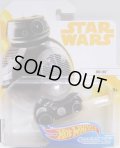 2018 HW STAR WARS 【BB-9E】　BLACK/PR5 (2018 WHITE-YELLOW CARD)