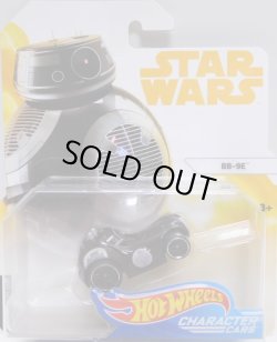 画像1: 2018 HW STAR WARS 【BB-9E】　BLACK/PR5 (2018 WHITE-YELLOW CARD)