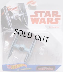 画像1: 2018 HW STAR WARS STARSHIP 【TIE FIGHTER】　BLUEGRAY (2018 WHITE CARD)