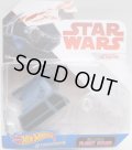 2018 HW STAR WARS STARSHIP 【DARTH VADER'S TIE ADVANCED X1 PROTOTYPE】　BLUEGRAY (2018 WHITE CARD)