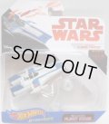 2018 HW STAR WARS STARSHIP 【RESISTANCE A-WING FIGHTER】　WHITE-BLUE (2018 WHITE CARD)