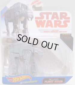 画像1: 2018 HW STAR WARS STARSHIP 【FIRST ORDER HEAVY ASSAULT WALKER】　GRAY (2018 WHITE CARD)