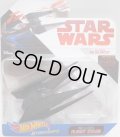 2018 HW STAR WARS STARSHIP 【KYLO REN'S THE SILENCER】　BLACK (2018 WHITE CARD)